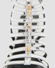 Moschino Women's 100MM Logo Lettering Stiletto Sandals - 5