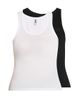 Moschino Women's 2-Pack Cotton-Blend Tank Set - 1