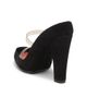 Moschino Women's 70MM Suede Block Heel Mules - 3