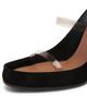 Moschino Women's 70MM Suede Block Heel Mules - 5