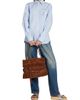 Moschino Women's Belted Suede Shoulder Bag - 2