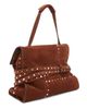 Moschino Women's Belted Suede Shoulder Bag - 6