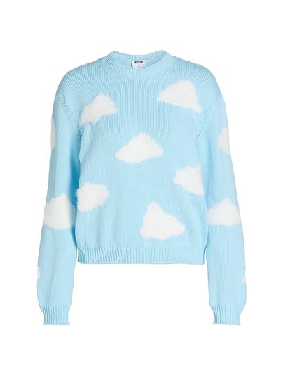Moschino Women's Cloud Cotton-Blend Sweater
