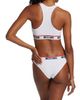 Moschino Women's Core Logo Tape Sports Bra - 4