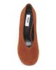 Moschino Women's Duck 100M Wrap Suede Pumps - 4