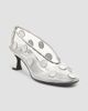 Moschino Women's Duck 55MM Transparent Polka Dot Pumps - 2