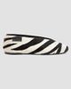 Moschino Women's Duck Zebra-Print Calf Hair Ballerina Flats - 1