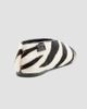 Moschino Women's Duck Zebra-Print Calf Hair Ballerina Flats - 3