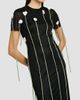 Moschino Women's Floral Appliqué Maxi Dress - 5