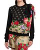 Moschino Women's Floral Cotton Crewneck Sweater - 3