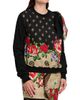 Moschino Women's Floral Cotton Crewneck Sweater - 4