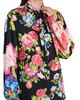 Moschino Women's Floral Satin Blouse - 6