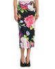 Moschino Women's Floral Stretch-Cotton Pencil Skirt - 4