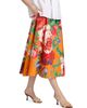 Moschino Women's Floral Stretch Cotton Midi-Skirt - 4