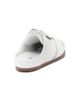 Moschino Women's Logo Chrome Mesh-Leather Mules - 3