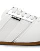 Moschino Women's Logo Chrome Mesh-Leather Mules - 5