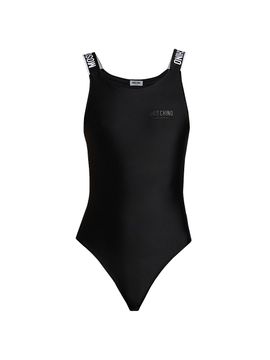 Moschino Women's Logo Graphic Bodysuit