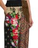 Moschino Women's Mixed Floral Print Silk Trousers - 6