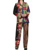 Moschino Women's Mixed Floral Satin Blouse - 2
