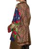 Moschino Women's Mixed Floral Satin Blouse - 5