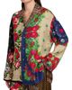 Moschino Women's Mixed Floral Satin Blouse - 6