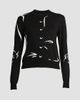 Moschino Women's Patterned Knit Cardigan - 1