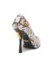 Moschino Women's Peace Button 100MM Leather Pumps - 3