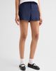 Moschino Women's Pinstriped Wool Trouser Shorts - 4