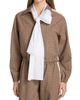 Moschino Women's Plaid Wool-Blend Logo Tape Jacket - 3