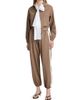 Moschino Women's Plaid Wool-Blend Logo Tape Trousers - 2