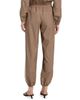 Moschino Women's Plaid Wool-Blend Logo Tape Trousers - 5
