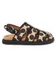 Moschino Women's Polka Dot Woven Raffia Sandals - 1