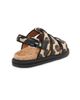 Moschino Women's Polka Dot Woven Raffia Sandals - 3