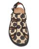 Moschino Women's Polka Dot Woven Raffia Sandals - 4