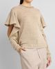 Moschino Women's Ruffle Cold Shoulder Knit Sweater - 5