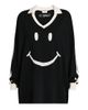 Moschino Women's Smiley Face Wool Sweater - 1