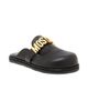 Moschino Women's Sporty Logo-Accented Leather Mules - 2