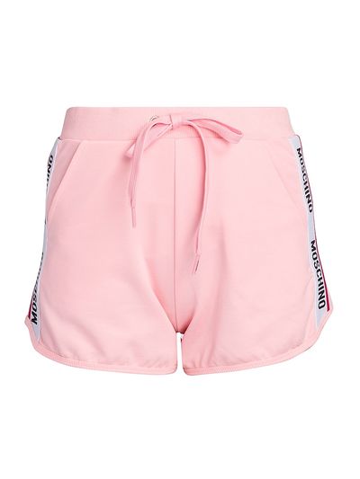 Moschino Women's Stretch-Cotton Track Shorts
