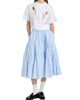 Moschino Women's Toggle Stretch Cotton Midi-Skirt - 2