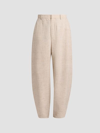 Moschino Women's Tweed Tapered-Leg Trousers