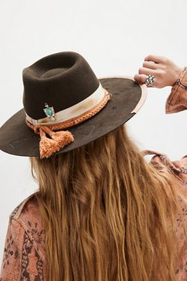 Mossant Roundtop Brimmed Felt Hat