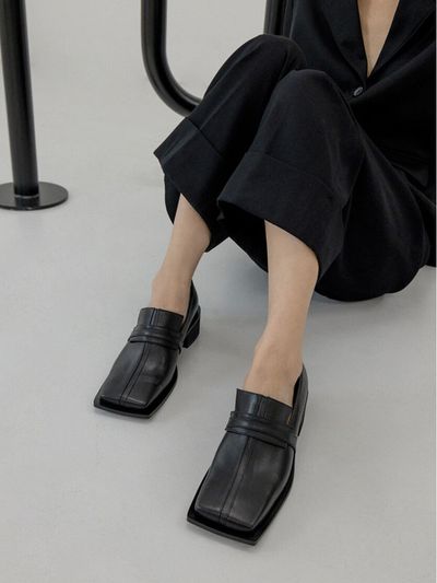 MOSTRICH Cross D Loafers - Black