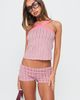 Motel Eunia Short Pink Pinstripe - 1