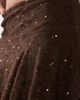 Motel Motel ashley hanky hem sequin midi skirt set in brown - 4
