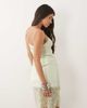 Motel Motel Chatura satin cami top in sage - part of a set-Green - 4