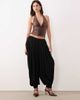Motel Motel Cosimo halter mesh top in deer print brown - 4