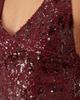 Motel Motel Cosio sequin halter top in red - 3