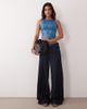 Motel Motel dudley sequin tank top in teal blue - 4