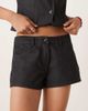 Motel Motel elegi denim hotpants in indigo-Navy - 2