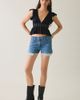 Motel Motel Leisma Plunging Studded Frill Peplum Top in Black, Women's at Urban Outfitters - 2
